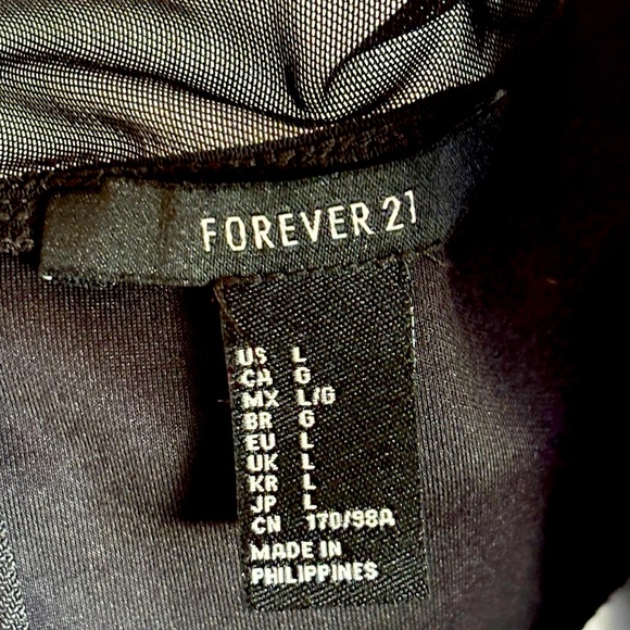 Forever 21 Black Mesh Halter Top - Picture 5 of 5